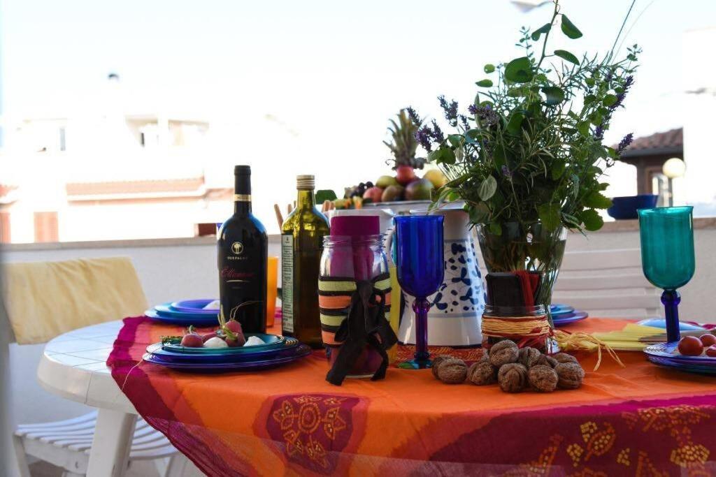 Ferienwohnung La Terrazza Di Alcino Torre Canne Exterior foto