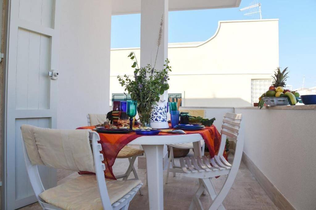 Ferienwohnung La Terrazza Di Alcino Torre Canne Exterior foto